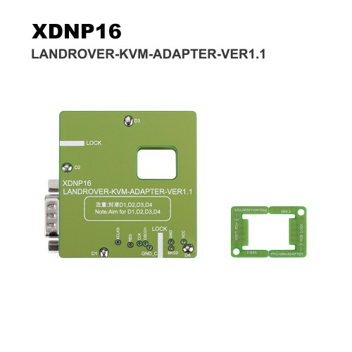 Xhorse Solder-free Full Set Adapters for MINI PROG and KEY TOOL PLUS Pad