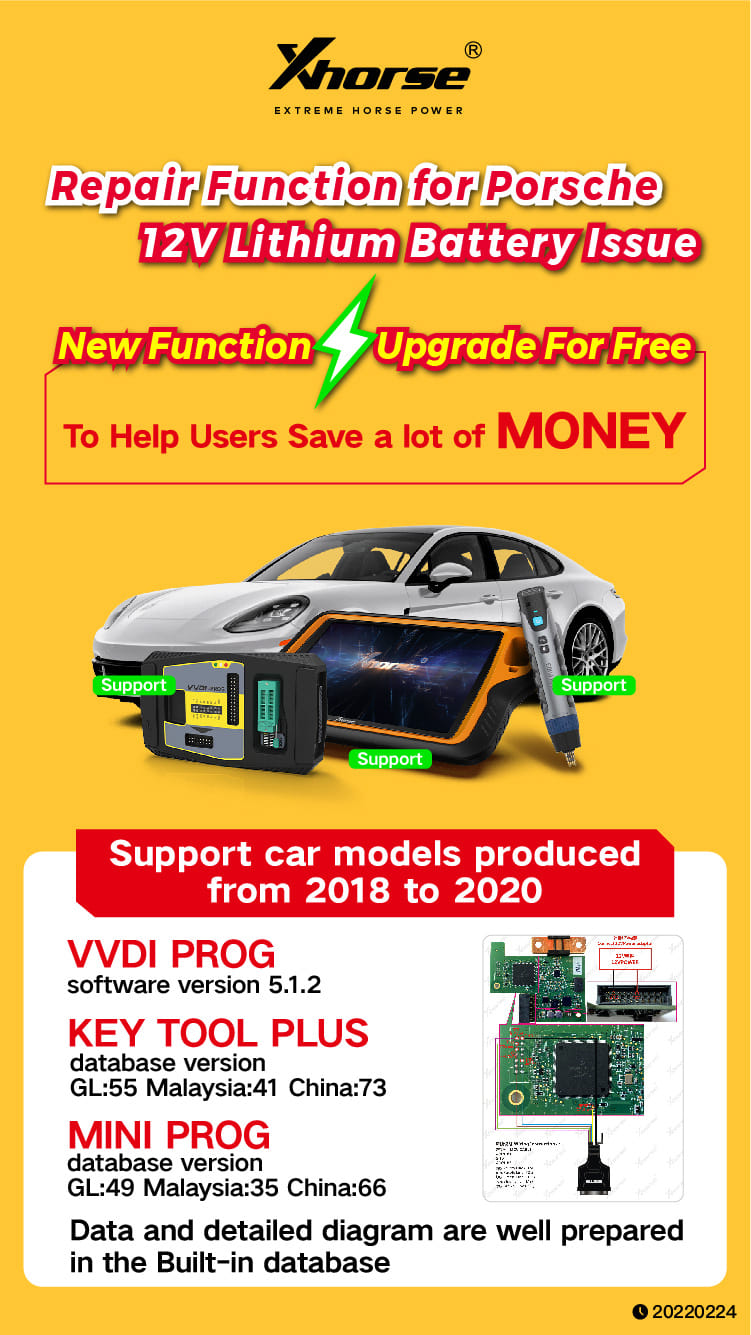 Xhorse VVDI series tool function upgrade