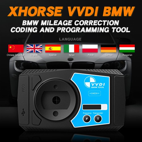 (Ship from UK) V1.6.2 Xhorse VVDI BMW Coding and Programming Tool Support Multi-language Get Free mini key tool