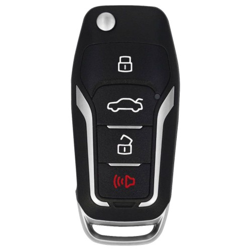 Xhorse XEFO01EN Super Remote Key Ford Style Flip 4 Buttons Built-in Super Chip English Version 5pcs/lot