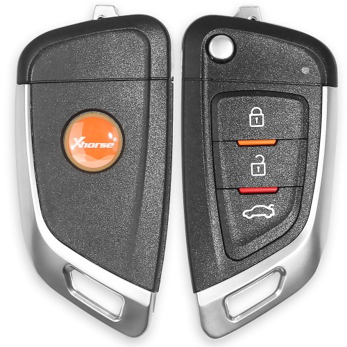 (Mega Sale) 5pcs/lot Xhorse XKKF02EN 3 Buttons Universal Remote Car Key for VVDI Key Tool Get 25 Bonus Points