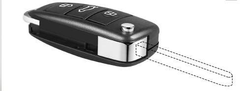 Xhorse VVDI2 Audi A6L Q7 Type Universal Remote Key 3 Buttons X003 Wire Remote Key 5pcs/lot
