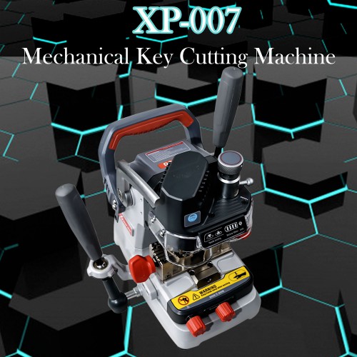 (Mega Sale) (Ship from UK/EU) Xhorse Dolphin XP-007 Manual Key Cutting Machine Support Laser, Dimple and Flat Keys