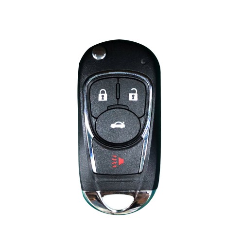 Xhorse XKBU02EN Buick Style 4 Buttons Wire Flip Universal Remote Key for VVDI VVDI2 Key Tool English Version