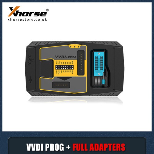 (Ship from UK/EU) V5.1.7 Xhorse VVDI Prog Programmer with Full Adapters Free Update Online