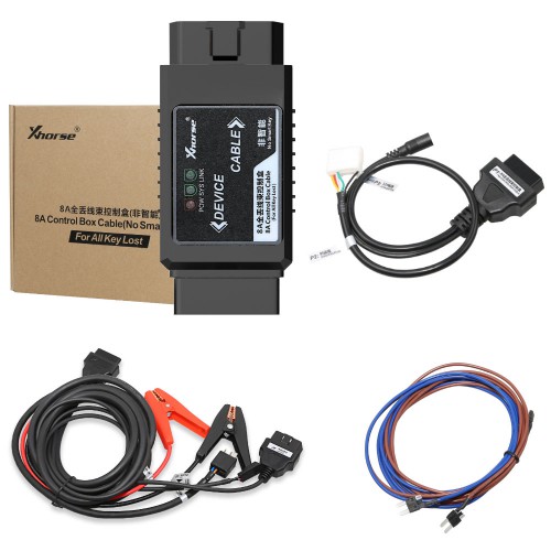 (Ship from UK/CZ ) Xhorse VVDI Key Tool Max + MINI OBD Tool + Toyota 8A  Adapter (Send Free Renew Cable) Full Package