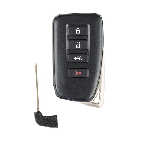 Xhorse VVDI Toyota XM Smart Key Shell 1824 for Lexus 4 Buttons 5pcs/Lot