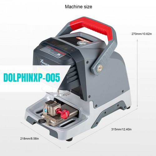 (Mega Sale)(UK/EU Ship) V1.5.7 Xhorse Dolphin XP-005 Automatic Key Cutting Machine Support All Key Lost by Phone APP with Built-in Battery
