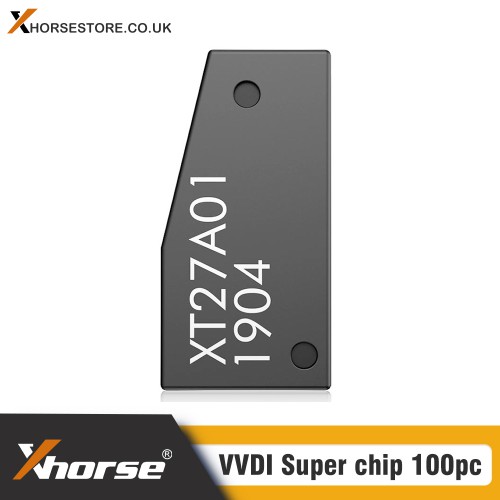 (CNY Promotion) (Ship from UK)Xhorse VVDI Super Chip Transponder 100pcs/lot  Work with VVDI2/Key Tool Max/MINI Key Tool