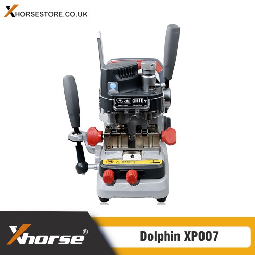 (CNY Promotion) (Ship from UK/CZ) Xhorse Dolphin XP-007 Manual Key Cutting Machine Support Laser, Dimple and Flat Keys