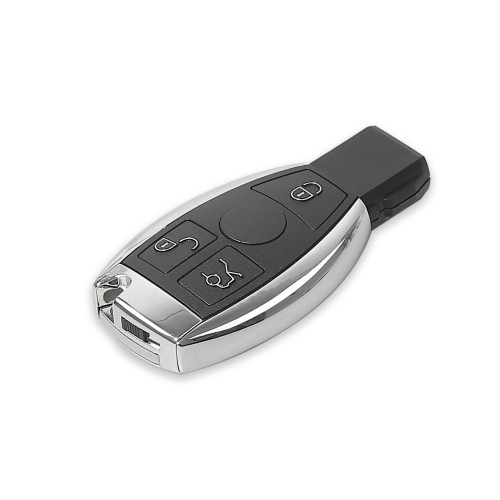 Smart Key Shell 3 Button for Mercedes Benz Compatible with VVDI BE Key Pro