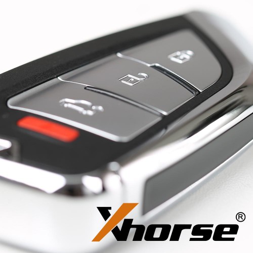XHORSE XSKF20EN Knife Style Universal XS Series 4 Buttons Smart Remote 5pcs