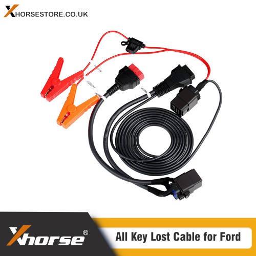 (In Stock) Xhorse All Key Lost Cable for Ford with Alarm 2016- Smart Key Programming work with VVDI Key Tool Plus