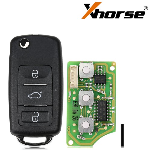 Xhorse XKB510EN B5 Type 3 Buttons Universal Remote Key for VVDI VVDI2 Key Tool(English Version)