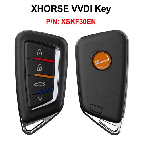 Xhorse XSKF30EN Universal Smart Remote Key 4 Buttons 5Pcs/Lot