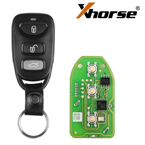 Xhorse Universal Remote Key Fob 4 Button support VVDI Key Tool (English Version)