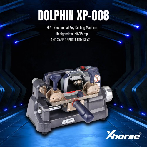 2023 Xhorse Dolphin XP-008 XP008 Manual Key Cutting Machine for Bit Pump Keys