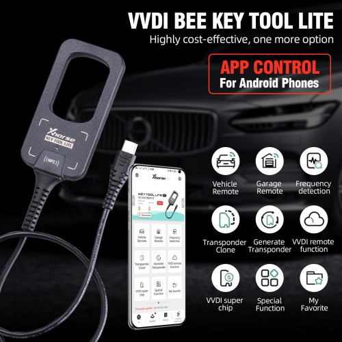 2024 Xhorse VVDI BEE Key Tool Lite No Remotes