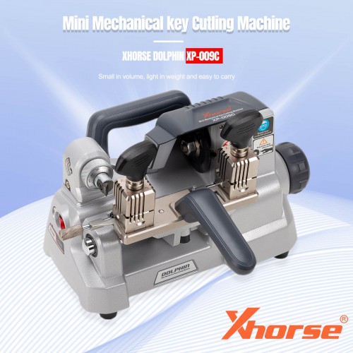 XHORSE XP0900CH DOLPHIN XP-009C Key Cutting Machine Without Battery for Single-Sided and Double-Sided Keys Update Version of XC009