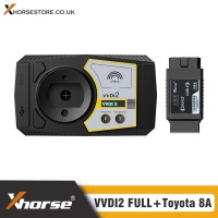 Xhorse VVDI 2 full with 13 Software Activated + Toyota 8A All Keys Lost Adapter Free Shipping