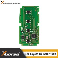 (Ship from UK/CZ) Xhorse XM Toyota 8A Smart Key PCB TOY.T XSTO00EN for VVDI2, Key Tool Max, VVDI Key Tool Plus Supports Rewirte