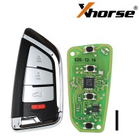 XHORSE XSKF20EN Knife Style Universal XS Series 4 Buttons Smart Remote