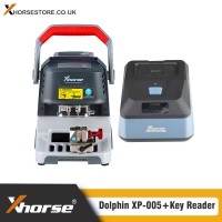 Xhorse Dolphin XP-005 Key Cutting Machine and Xhorse Key Reader XDKP00GL Value Bundle