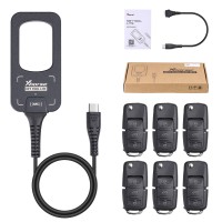 2024 Xhorse VVDI Bee Key Tool Lite + 6pcs XKB501EN Wired Remotes Connect to Phone
