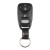 Xhorse XKHY00EN 3 Buttons VVDI2 Hyundai Type Wired Universal Remote Key English Version 5pcs Free Shipping