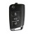 Xhorse XKMQB1EN 3 Buttons Remote Key MQB Style for VW work with VVDI Key Tool 5pcs/lot