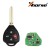 Xhorse XKTO02EN Wired Universal Remote Key Toyota Style Flat 4 Buttons for VVDI VVDI2 Key Tool English Version