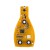 Xhorse VVDI MB BE Key V3.2 with Yellow Board 315Mhz/433Mhz 5pcs/lot