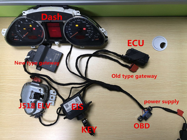 Test Platform Cables for Audi Q7 A6L J518 ELV