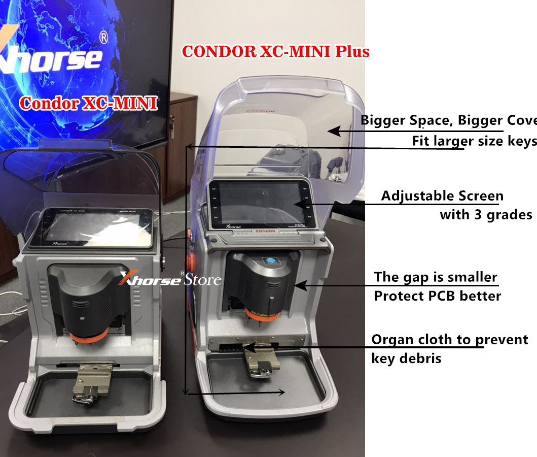 Xhorse Condor XC-Mini Plus send free mini key tool or 5 Super remote