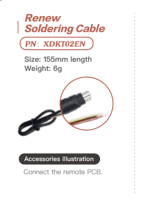 (CNY Promotion) Xhorse Remote Renew Soldering Cable work with MINI Key Tool/VVDI Key Tool Max Free Shipping