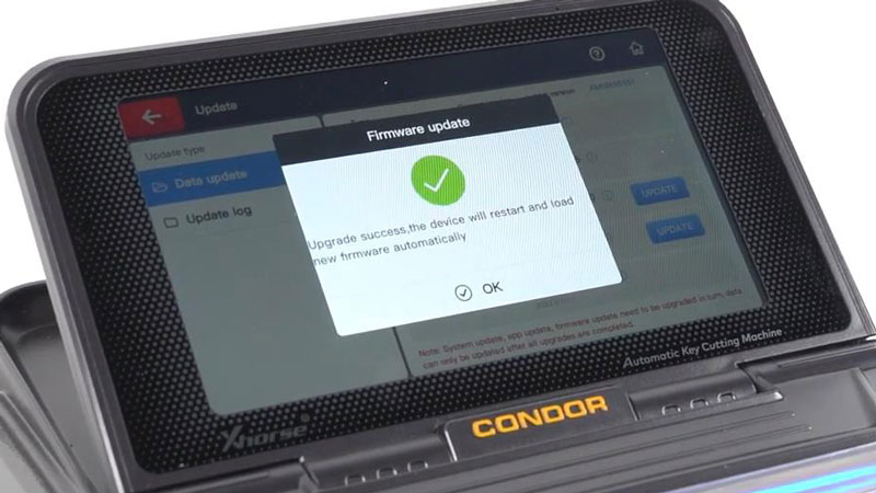 update the software of Xhorse Condor XC-Mini Plus II