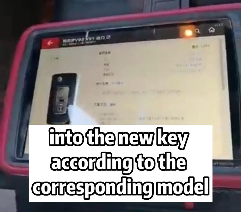 Xhorse VVDI Key Tool Plus program Mitsubishi V97 key(work with Godiag Gt105)