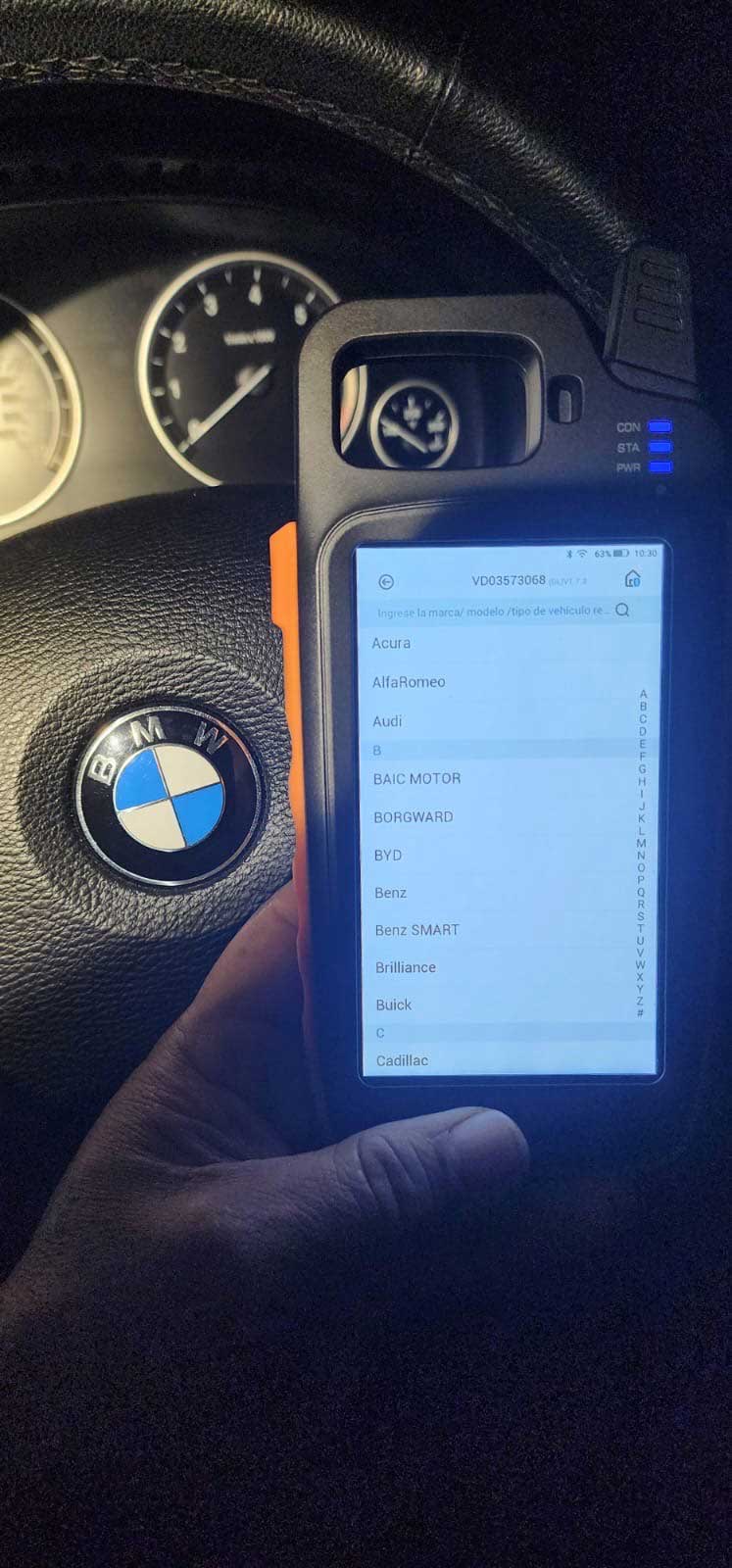 Xhorse VVDI Key Tool Max read BMW X3 2014 VIN